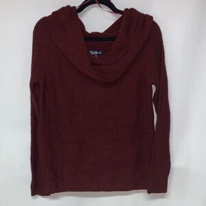 Freshman Maroon Cowl Neck Sweater